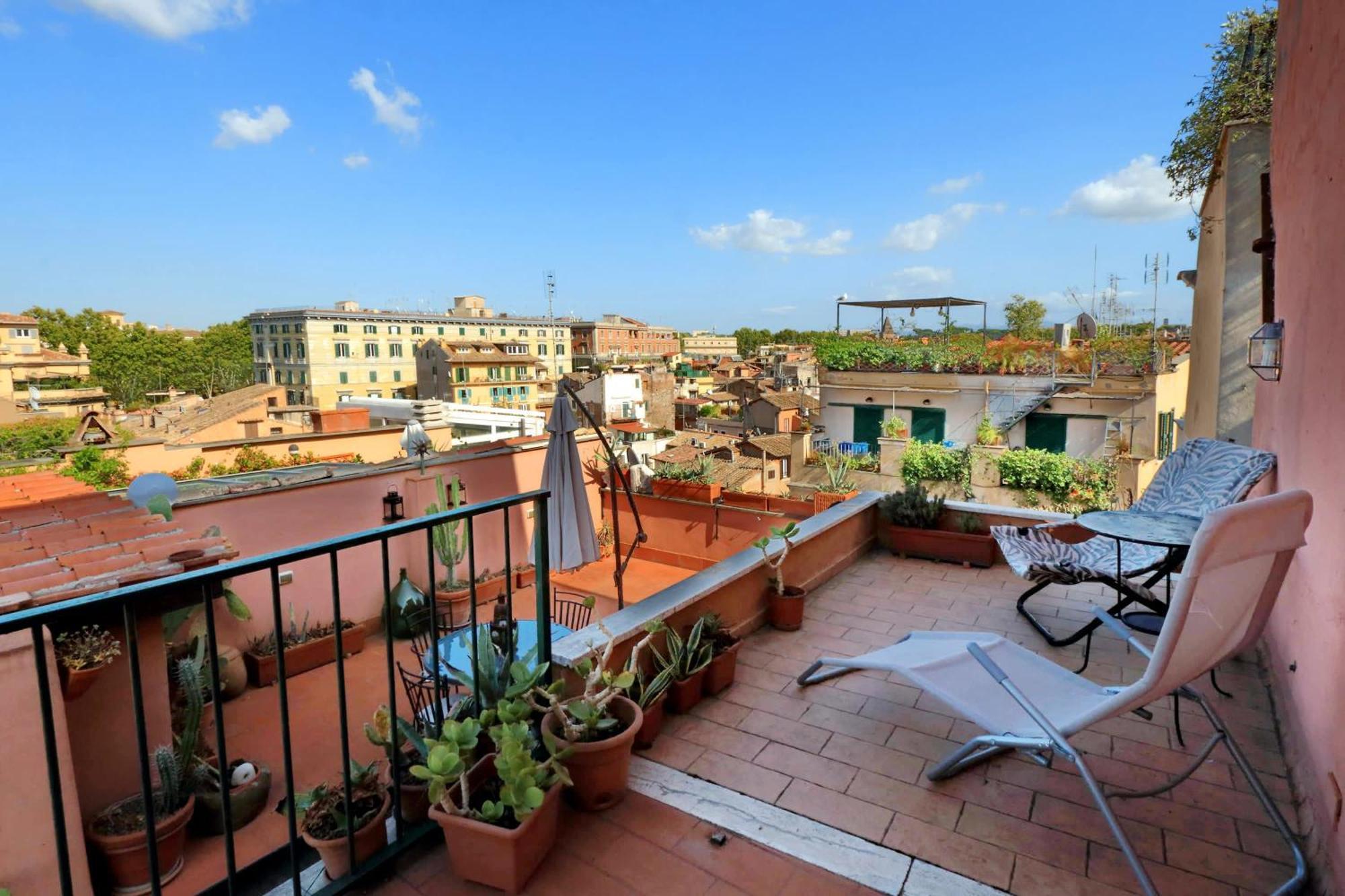 Vicolo Del Cinque Penthouse | Romeloft Apartment Ngoại thất bức ảnh